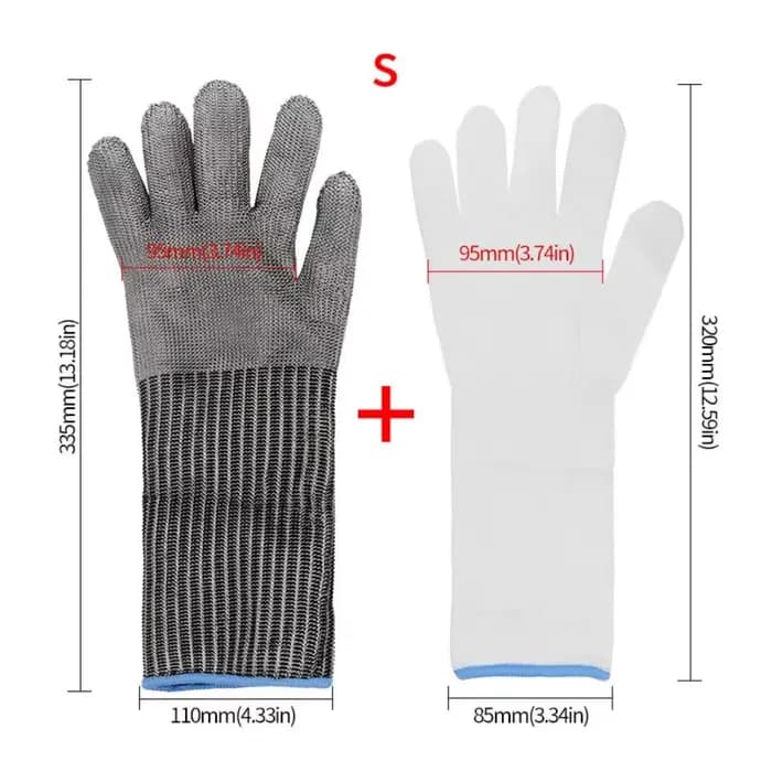 Gants de sécurité Anti-coupure confortables avec Protection des bras