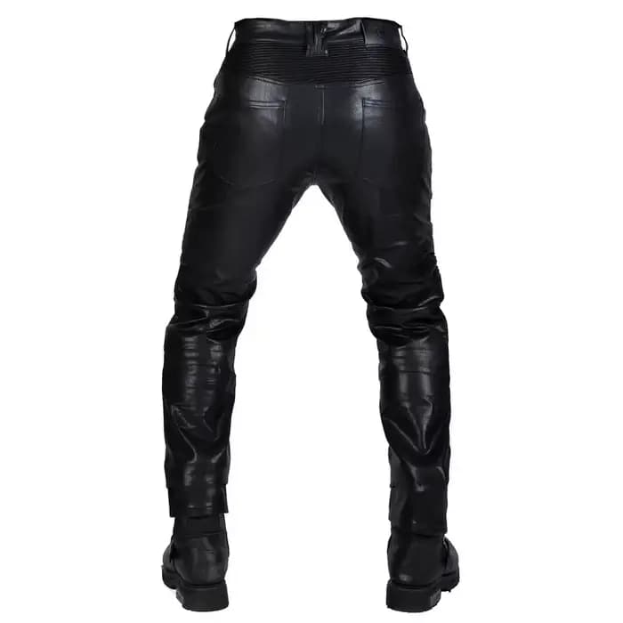 Pantalon de course de Motocross en cuir PU pour hommes