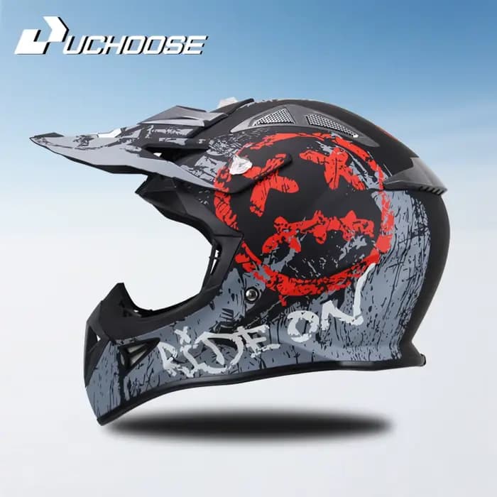 Uchoose haute qualité moto hors route casque de course ATV forêt DH VTT