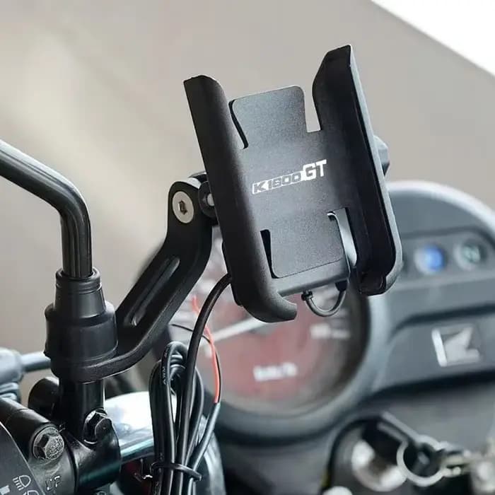 Support de téléphone portable pour guidon de moto