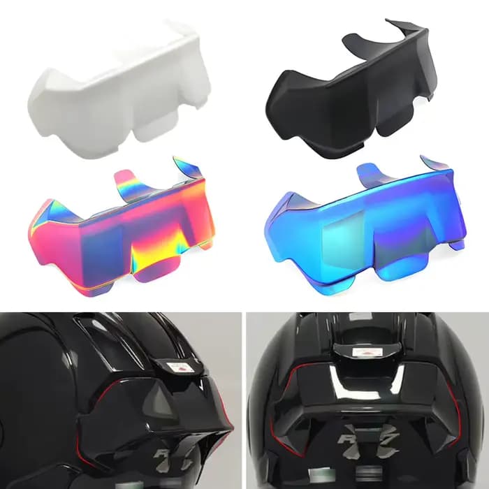 Becquet de casque de moto