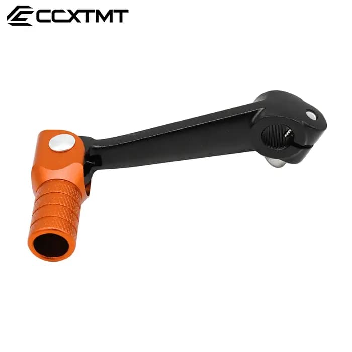 Levier de changement de vitesse pliable en aluminium pour moto