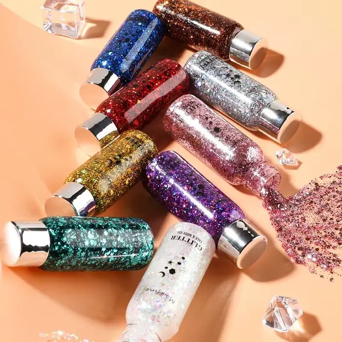 Paillettes pour les yeux, les cheveux et le corps, paillettes multifonctionnelles pour le maquillage, décoration pour les fêtes et les festivals