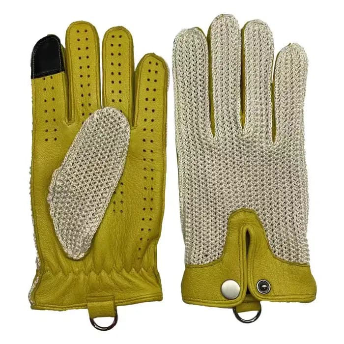 Gants en peau d'agneau pour hommes