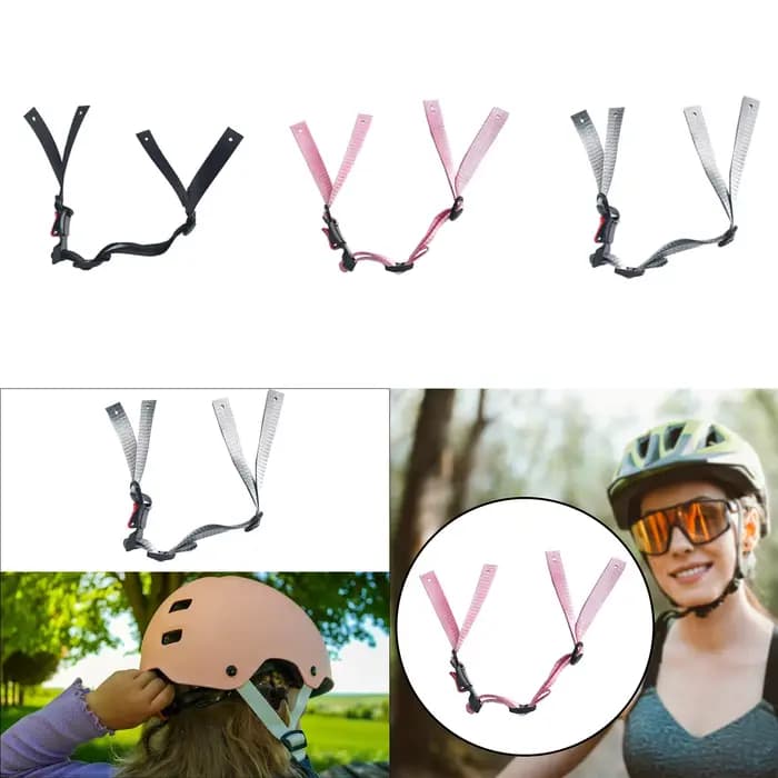 Mentonnière de casque de remplacement pour la plupart des casques à coque rigide. Confortable
