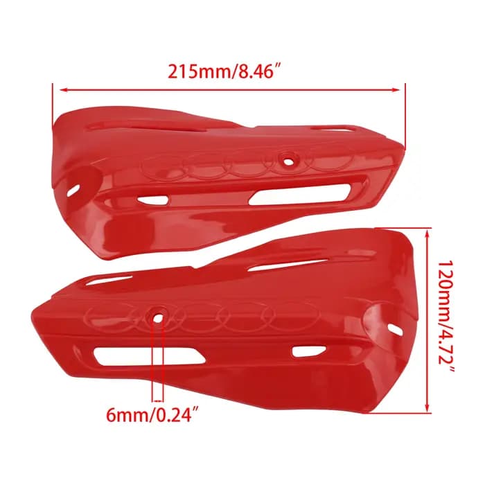 Pièces de protection des mains de moto