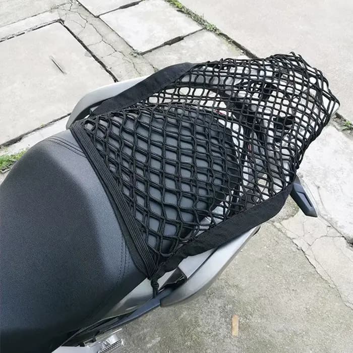 Filet de rangement pour casque de moto