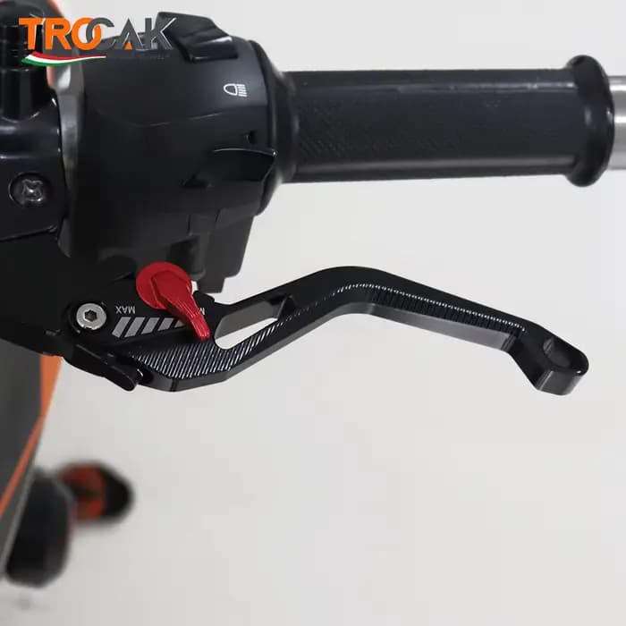 Leviers d'embrayage de frein courts réglables CNC pour moto DucSauMonster