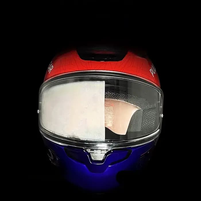 Film anti-buée pour visière de casque de moto, compatible avec les inserts anti-buée KYT TT REVO