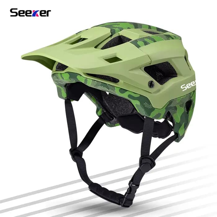 Casque de vélo de montagne Seeker Camouflage