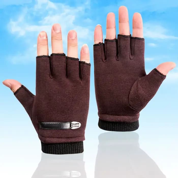Gants en daim et cuir pour hommes