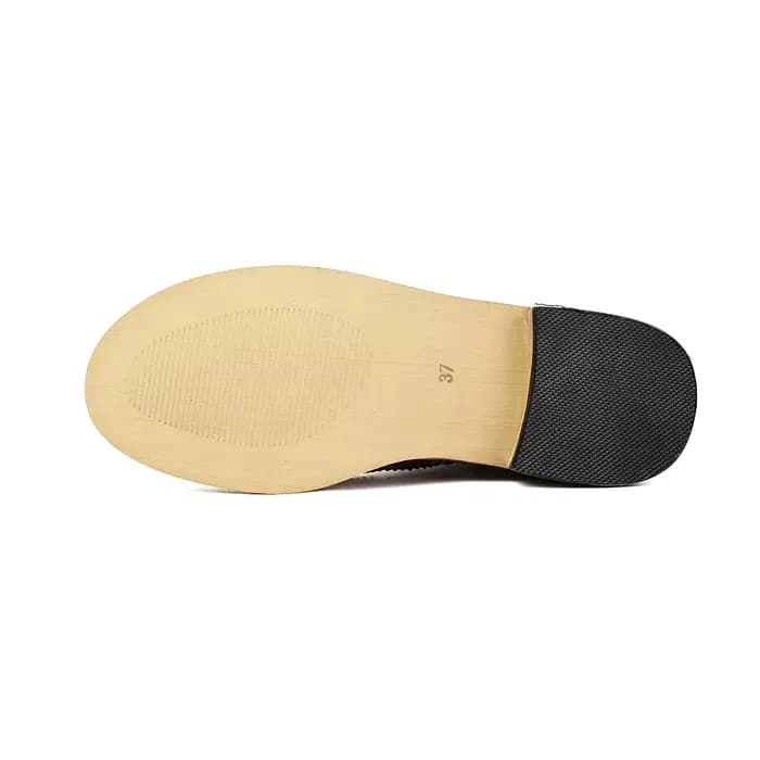 Bottines Chelsea classiques en cuir pour femmes, chaussures richelieu à bout d'aile, confortables, perforées, fermeture éclair latérale, bottines courtes