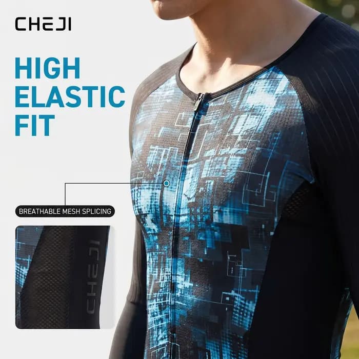 Combinaison de course sur route Aero pour homme Cheji