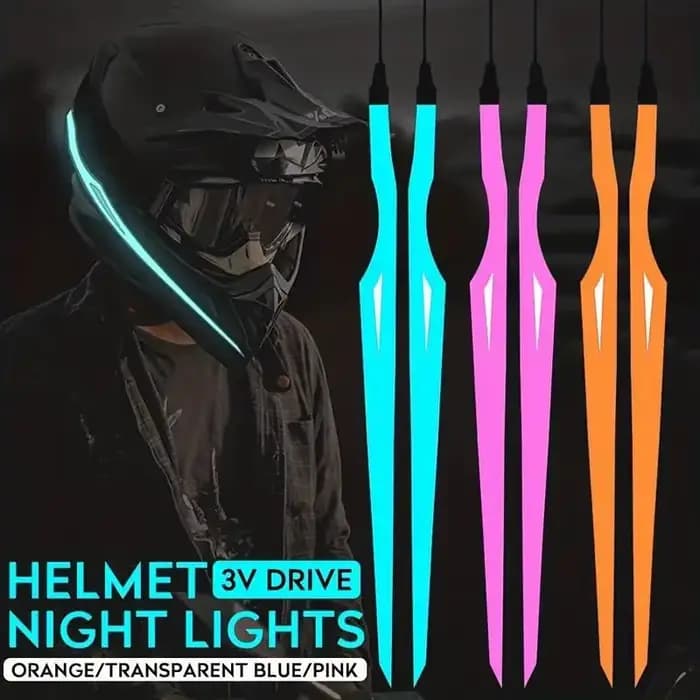 Allumez votre conduite moto LED bande d'avertissement avec des lumières réfléchissantes multicolores Film lumineux
