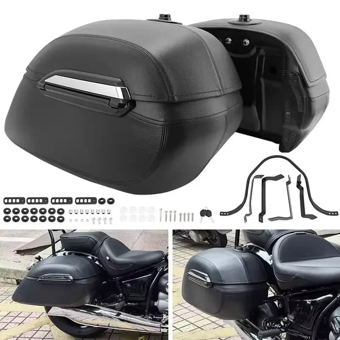 Sacoches élaborées étanches avec serrure pour moto