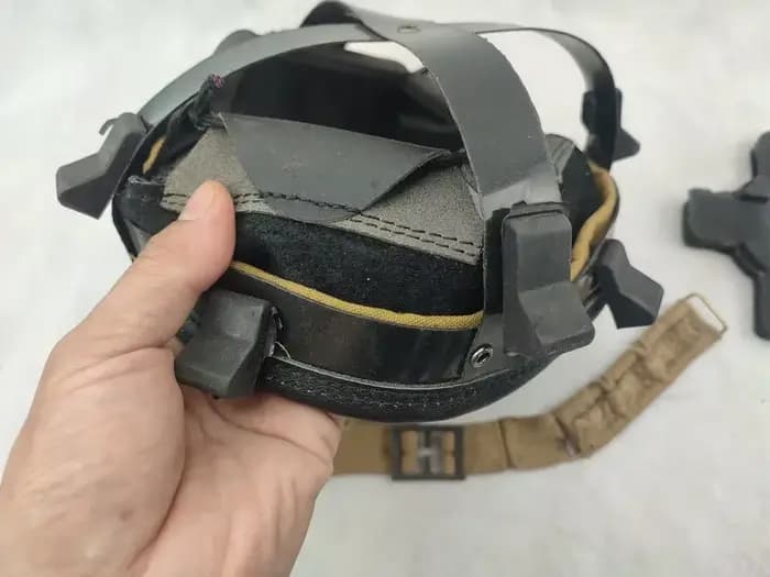 REPRO WWII WW2 UK armée britannique MK2 BRODIE casque doublure en cuir ensemble complet