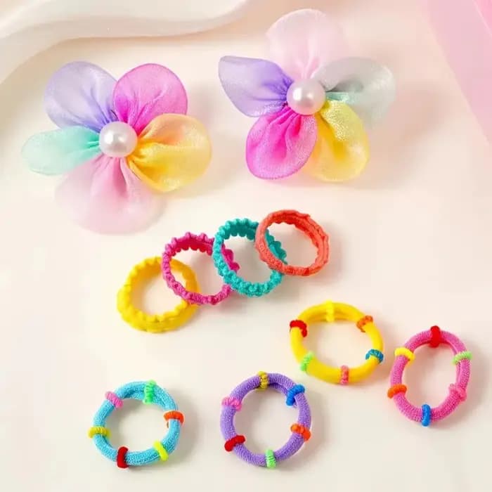 Accessoires pour cheveux 718 pièces, pinces à cheveux pour filles, bandeaux, élastiques, ensembles de attaches pour queue de cheval, petits élastiques pour cheveux, bandeaux élastiques