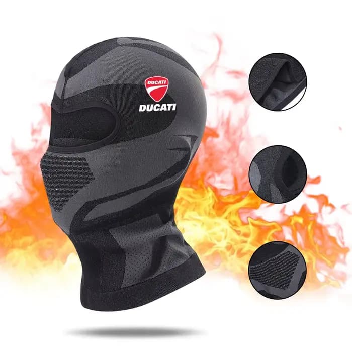 Pour Ducati Panigale Diavel Moto masque complet visage hiver respirant