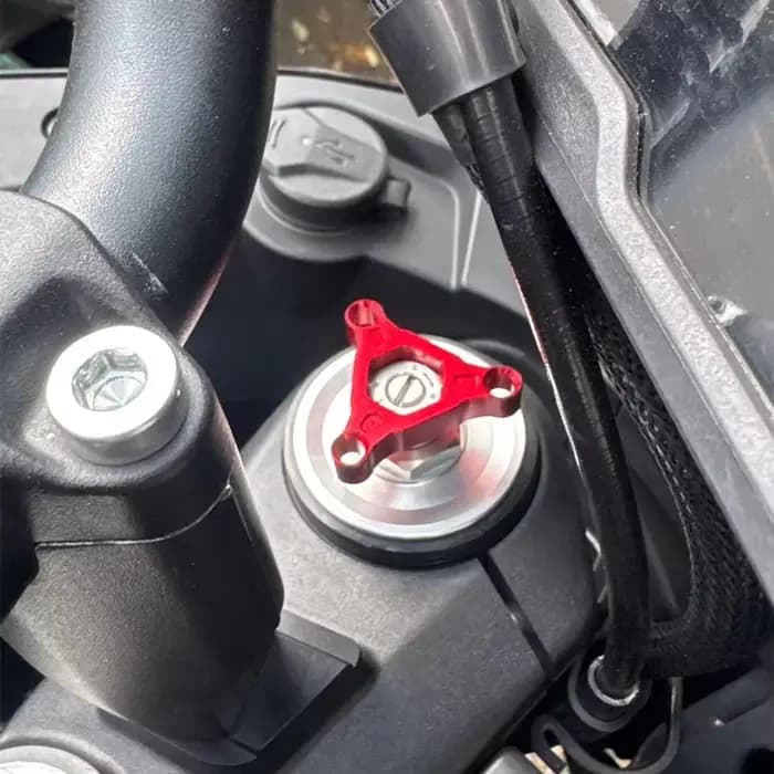 Capuchons de réglage de précharge de fourche avant pour moto CFMOTO CF