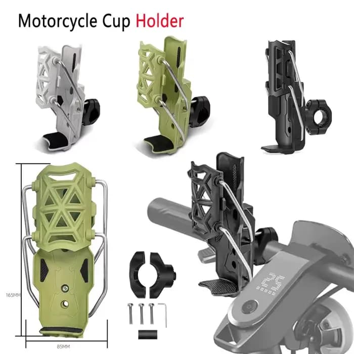 Porte-gobelet réglable pour moto et vélo