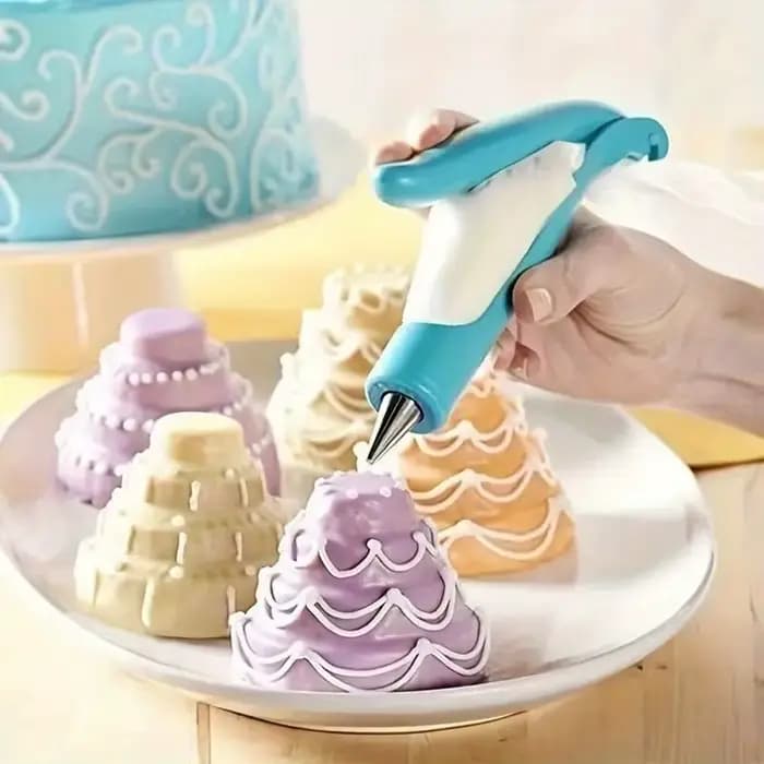 Ensemble d'outils de décoration de gâteaux, stylo de décoration de gâteaux, Kit d'outils de cuisson, sac de glaçage de pâtisserie, pistolet à presser pour crème à biscuits, fournitures de cuisson