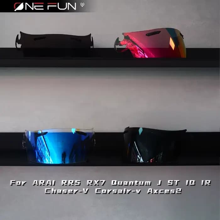 Visière de casque pour ancien ARAI RR5 QJ IQ IR HR RX7-GP QuantumJ ST RX-Q Chaser-V Corsair-v 2