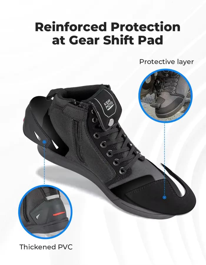 KEMIMOTO – bottes courtes de moto pour hommes