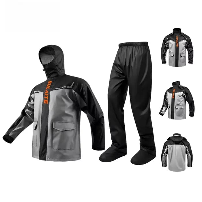 Combinaison de pluie pour moto pour hommes et femmes