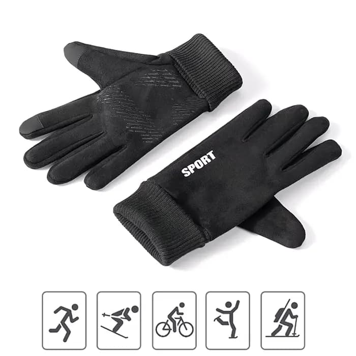 Gants en Faux daim pour hommes