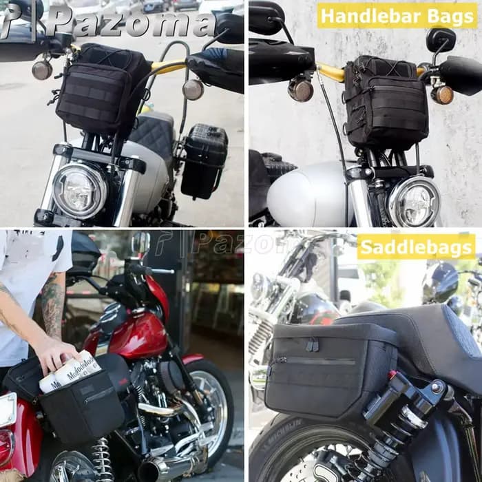 Kit de sacoches arrière pour moto