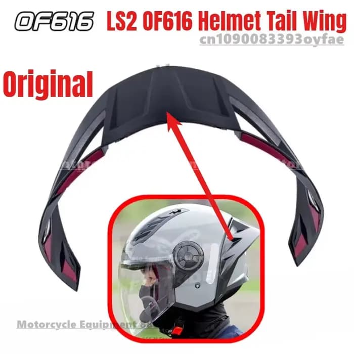 Aile arrière pour casque LS2 OF616 AIRFLOW 2