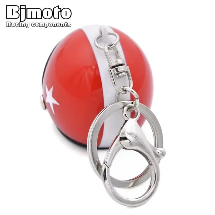 BJMOTO mode voiture moto casque porte-clés
