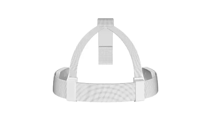 Sangle de tête améliorée, accessoires de casque VR pour Quest 3/3S, sangle de casque VR confort amélioré, remplacement de sangle de casque OQ2