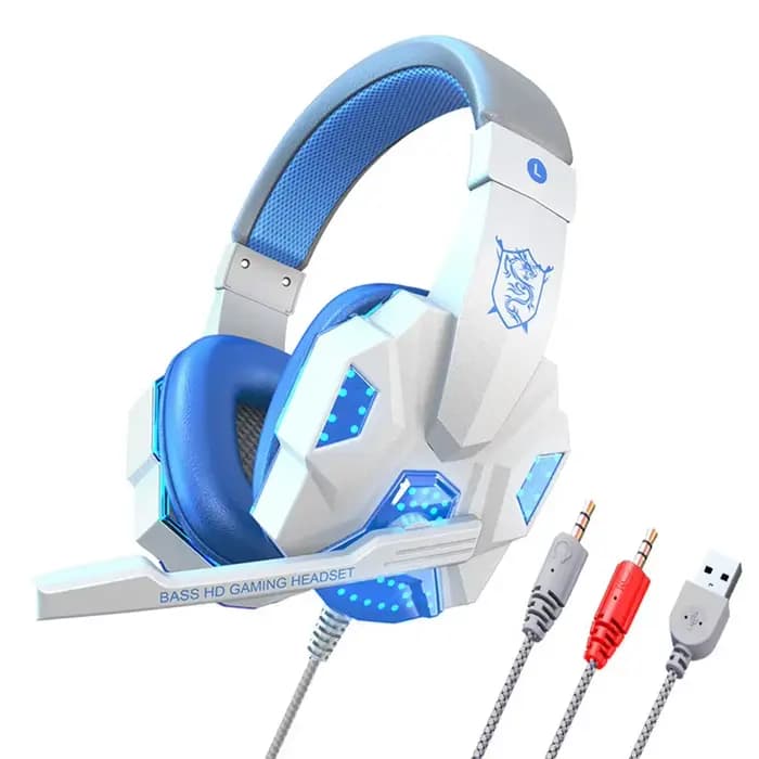 Casque de jeu filaire avec microphone, écouteurs, musique, PS4, Play Station 4, jeux, PC, demandes de renseignements sur ordinateur, 3.5mm