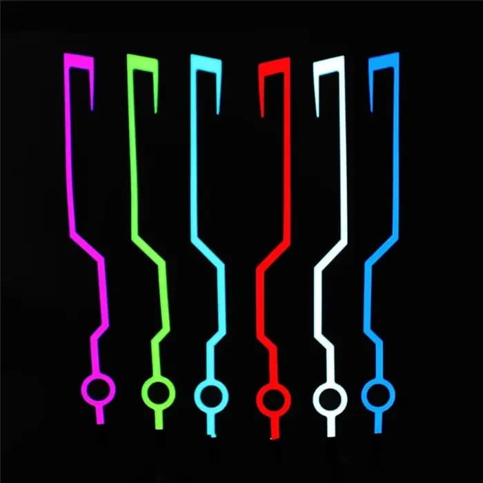 Lumière LED noire pour casque de moto