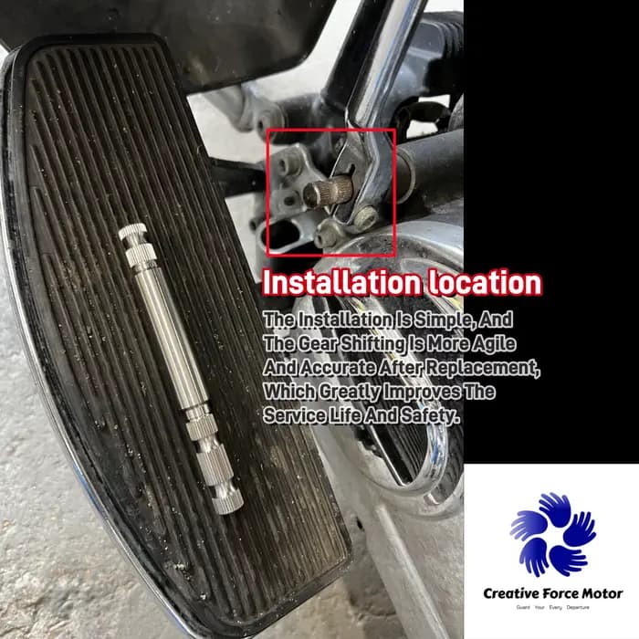 Arbre de levier de changement de vitesse intérieur en acier Accessoires moto Pour Harley Touring Road King FLHR CVO Electra Street Glide 1984-2016