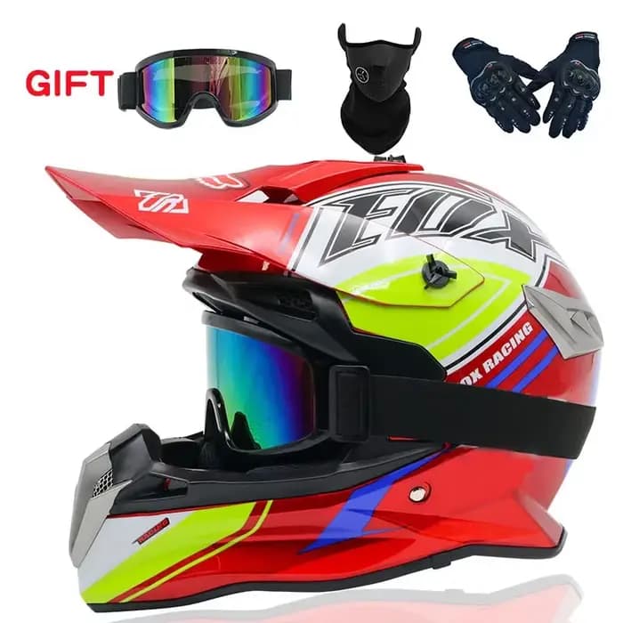 Moto enfant Casque complet enfants casques Motocross tout-terrain Casco