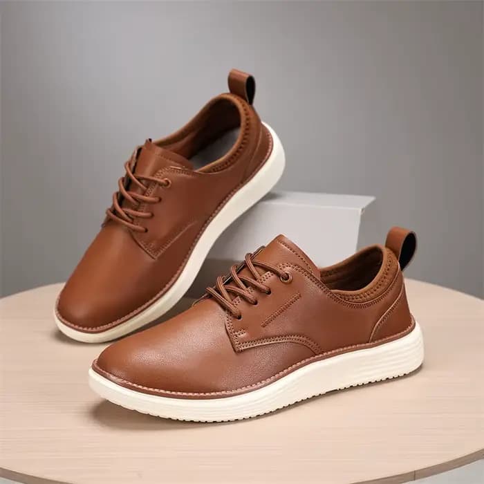 2025 bottes pour hommes mode chaussures de marche simples tendance mode bout large chaussures décontractées chaussures de sport confortables