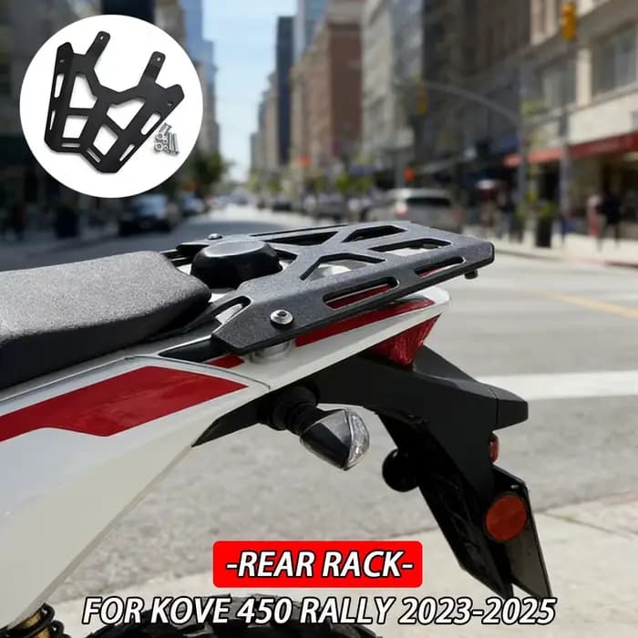 Pour KOVE 450Rally 450 Rally 2023-2025 Accessoires Moto Porte-bagages arrière élargi