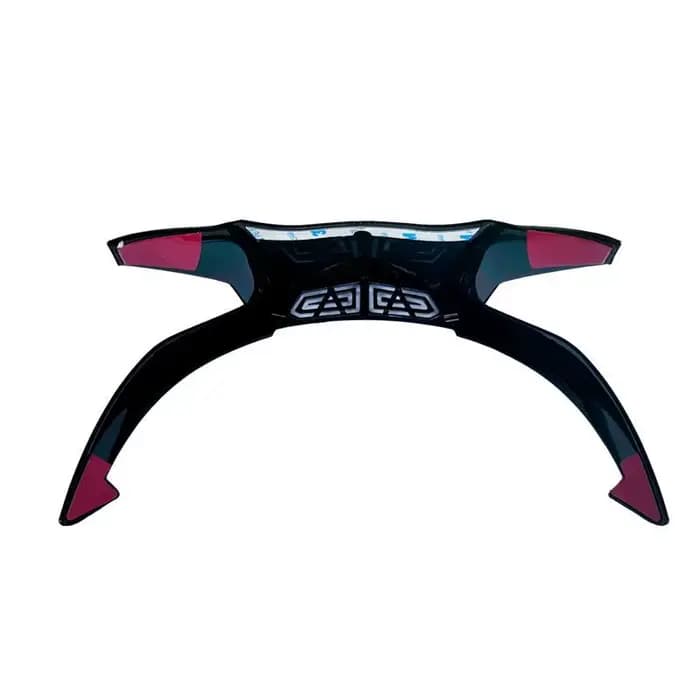Aile arrière adaptée au casque de moto intégral LS2 FF801