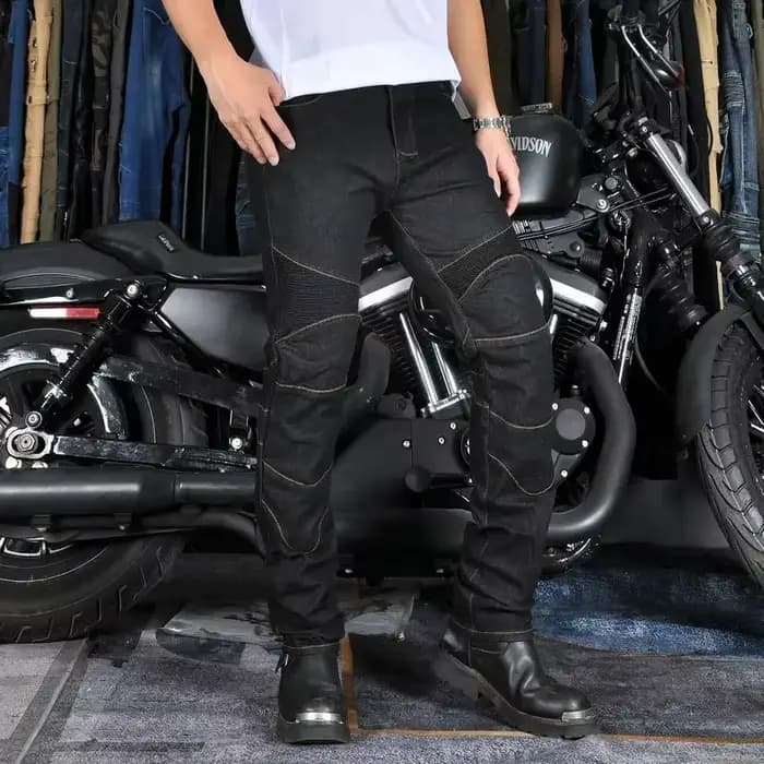 Pantalon jeans de moto pour hommes – Équipement de protection