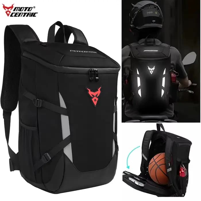 Sac à dos d'équitation pour casque de moto
