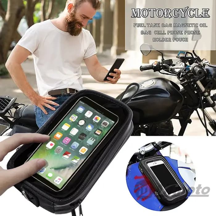 Sac de réservoir de carburant universel pour moto