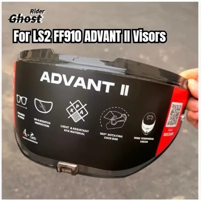 Pièces de rechange pour casque de moto modulaire LS2 FF910 ADVANT II