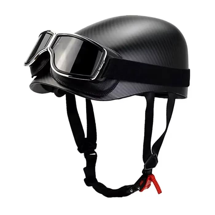 D'expériences de moto demi-visage pour hommes et femmes