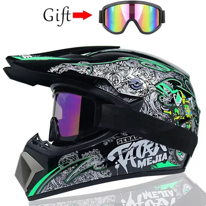 Casque de vélo intégral classique