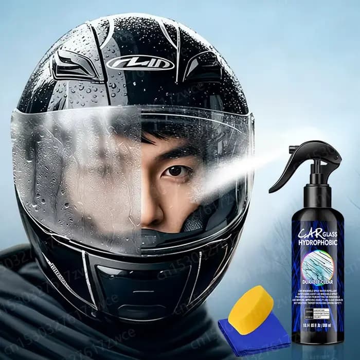 Verre de casque de moto Anti-pluie pour voitures