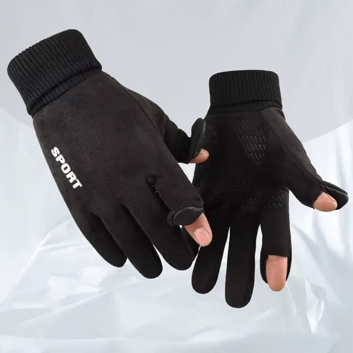 Gants en Faux daim pour hommes