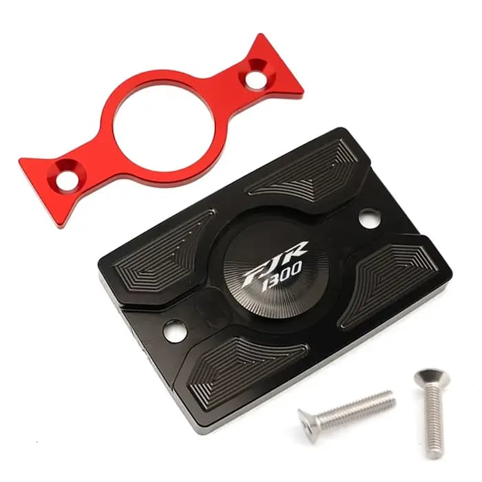 Explosions For YAMAHA XJR1300 FJR1300 FJR XJR 1300 – Accessoires moto en aluminium : Bouchons de réservoir de liquide d'embrayage et de frein avant