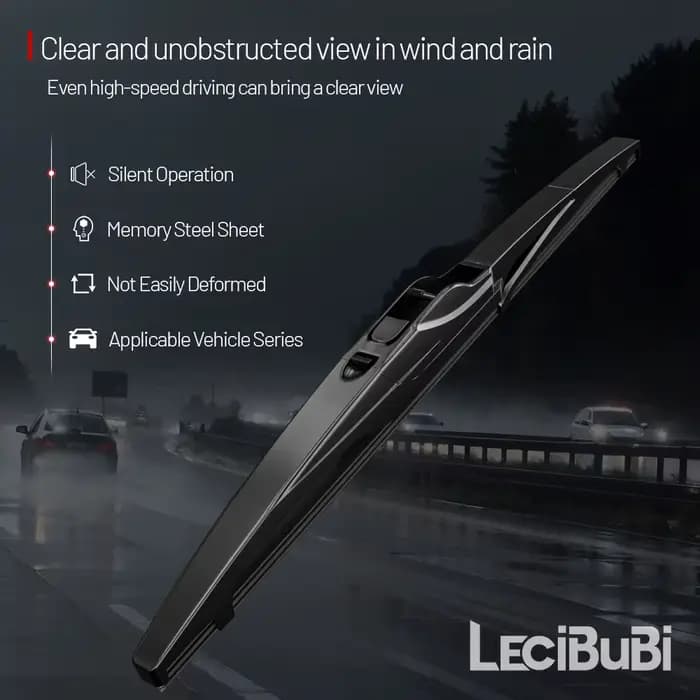 Balai d'essuie-glace arrière, accessoires d'essuie-glace pour Opel Adam 2012-2019 2013 2014 2015 2016 2017 2018